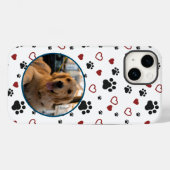 Niedlicher Dog PW Druckmuster Muster Case-Mate iPhone Hülle (Rückseite (Horizontal))