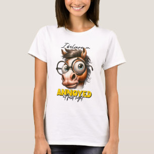 Niedlicher Donkey, den ich auf den ersten Blick ve T-Shirt