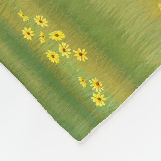 Niedlicher Donkey Gray Burro in Weide Fleecedecke (Ecke)