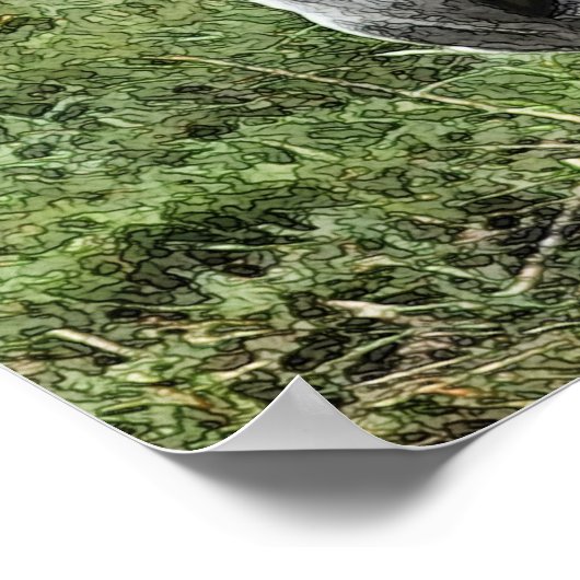 NIEDLICHER DONKEY POSTER (Ecke)