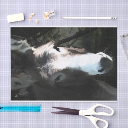 NIEDLICHER DONKEY SEIDENPAPIER (Handwerk)