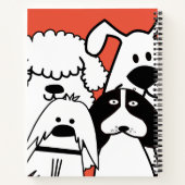 Niedlicher Doodle Notizblock (Rückseite)