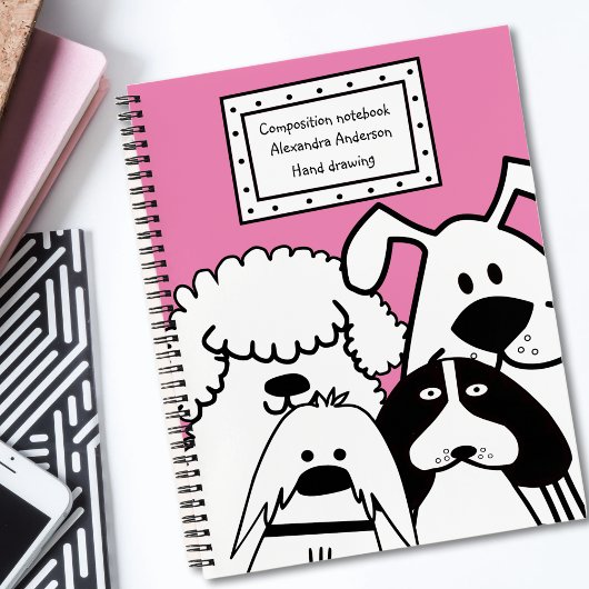 Niedlicher Doodle Notizblock