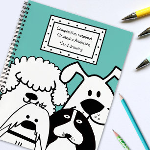 Niedlicher Doodle Notizblock