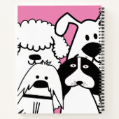 Niedlicher Doodle Notizblock (Rückseite)