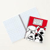 Niedlicher Doodle Notizblock (Innenseite)