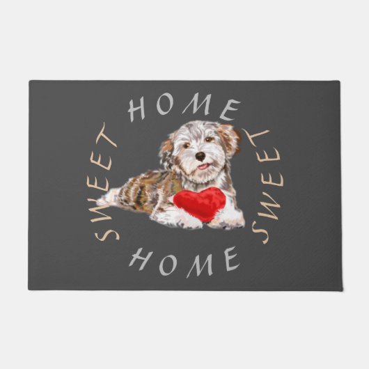Niedlicher Doormat für Haustiere mit Text Fußmatte (Vorderseite)