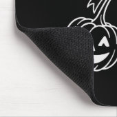Niedlicher Doppelpumpenzubehör-Kürbislaterne mit B Mousepad (Ecke)