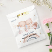 Niedlicher Doppelstar Ballon Babydusche Party Geschenktütchen (Versiegelt)
