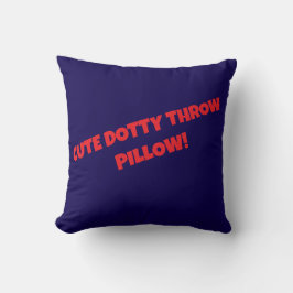 NIEDLICHER DOTTY GING PILLOW! KISSEN
