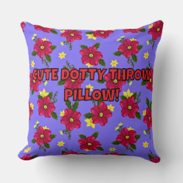 NIEDLICHER DOTTY GING PILLOW! KISSEN