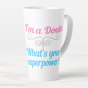 Niedlicher Doula-Superheld Milchtasse