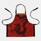 Niedlicher Drache Chinesisches Neujahr Zodiac Birt Schürze (Vorderseite)