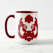 Niedlicher Drache der chinesischen Astrologie Tasse (Links)