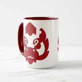 Niedlicher Drache der chinesischen Astrologie Tasse (Vorderseite Links)
