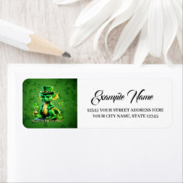 Niedlicher Drache des St. Patrick's Day