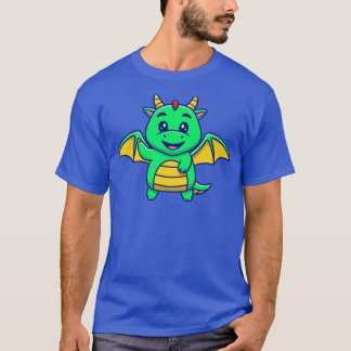 Niedlicher Drache fliegen T-Shirt