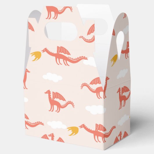 Niedlicher Drache Geschenkschachtel (Geöffnet)