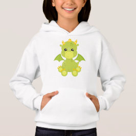 Niedlicher Drache, Grüner Drache, Kleiner Drache,  Hoodie