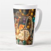Niedlicher Drache in einer Schmuckbox Milchtasse (Rechte Ecke)