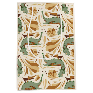 Niedlicher Drache. Mittlere Geschenktüte