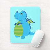 Niedlicher Drache Mousepad (Mit Mouse)