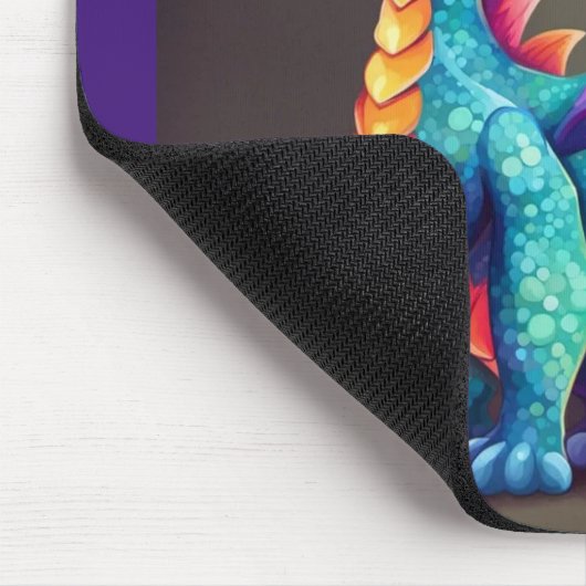 Niedlicher Drache Mousepad (Ecke)