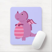 Niedlicher Drache Mousepad (Mit Mouse)