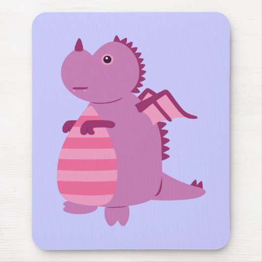 Niedlicher Drache Mousepad (Vorne)