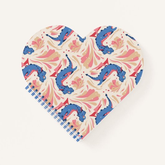 Niedlicher Drache Notizblock (Vorderseite)