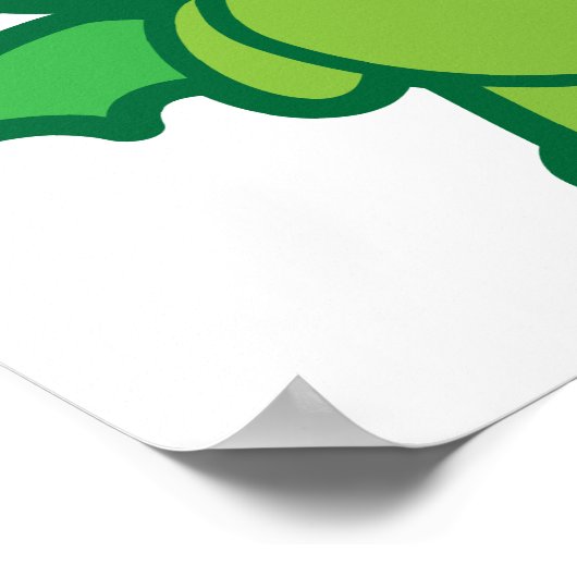 Niedlicher Drache Poster (Ecke)