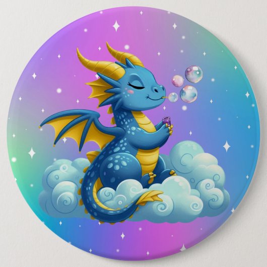 Niedlicher Drache/Whimsikum Button (Vorderseite)