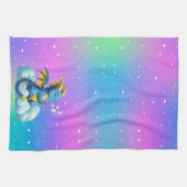 Niedlicher Drache/Whimsikum Geschirrtuch (Horizontal)