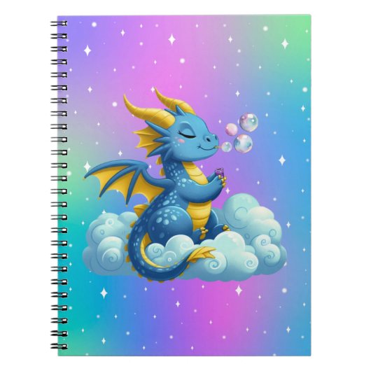Niedlicher Drache/Whimsikum Notizblock (Vorderseite)