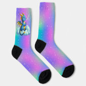 Niedlicher Drache/Whimsikum Socken (Rechts)
