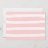 Niedlicher Drei-Foto-Pre-School-Abschluss für Mädc Einladung (Rückseite)