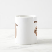 Niedlicher Drei-Toed Sloth Kaffeetasse (Mittel)