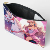 Niedlicher Druckknopf Nähtasche Zubehörtasche (Offen)