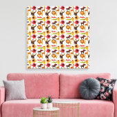 Niedlicher Dschungel Dorf Safari Leinwanddruck (Insitu (Wohnzimmer))