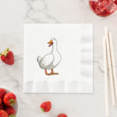 Niedlicher Duck Design Men Waterfowl Bird Pet Ente Serviette (Beispiel)
