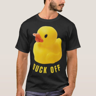 Niedlicher Duck Rubber Duckling T Dog Liebhaber de T-Shirt