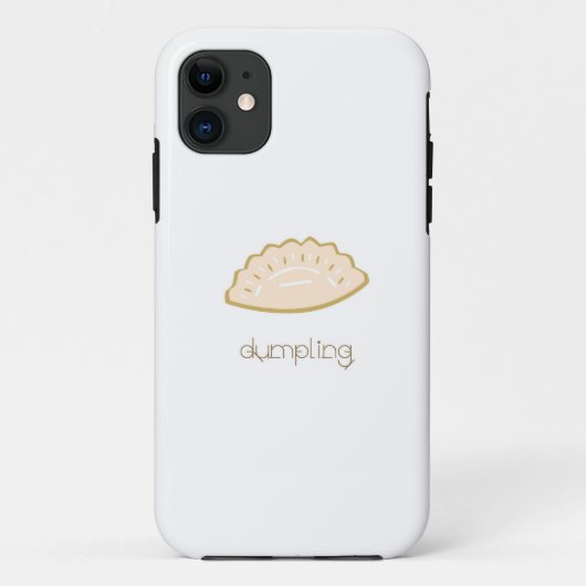 Niedlicher Dumpling-iPhone-Fall Case-Mate iPhone Hülle (Rückseite)