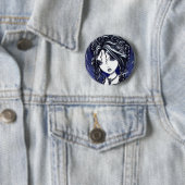 Niedlicher dunkler eleganter Feen-Knopf Athene Button (Beispiel)