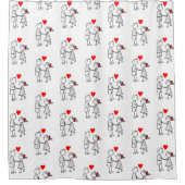 Niedlicher Duschvorhang (Vorderseite)