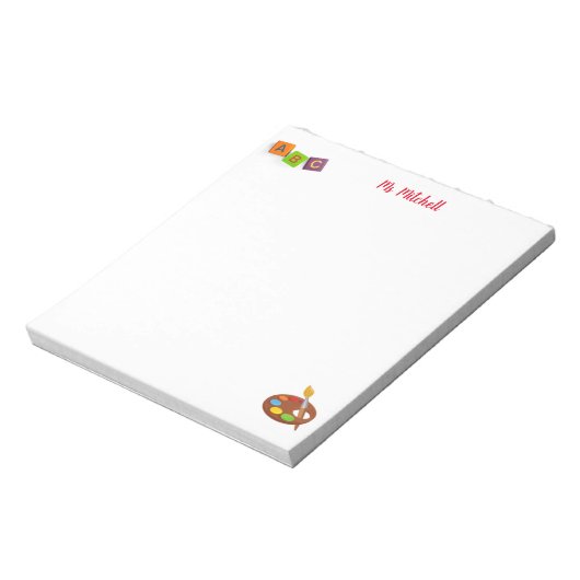 Niedlicher Editor Notizblock (Rotiert)