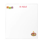 Niedlicher Editor Notizblock (Vorderseite)