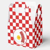 niedlicher Eierspeck Frühstück Party oder Tisch Geschenkschachtel (Geöffnet)