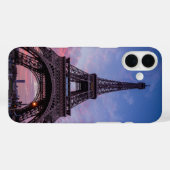 Niedlicher Eiffelturm in Paris, Frankreich, Foto Case-Mate iPhone Hülle (Rückseite (Horizontal))