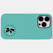 Niedlicher einfacher Name Anfangsmonogramm Case-Mate iPhone Hülle (Rückseite (Horizontal))