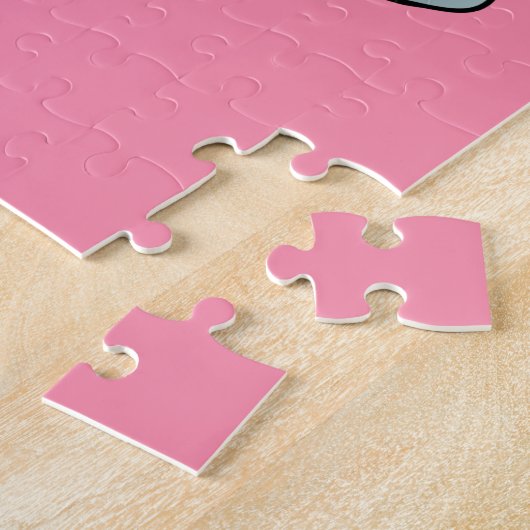 Niedlicher Einhornname Personalisiert Puzzle (Seite)